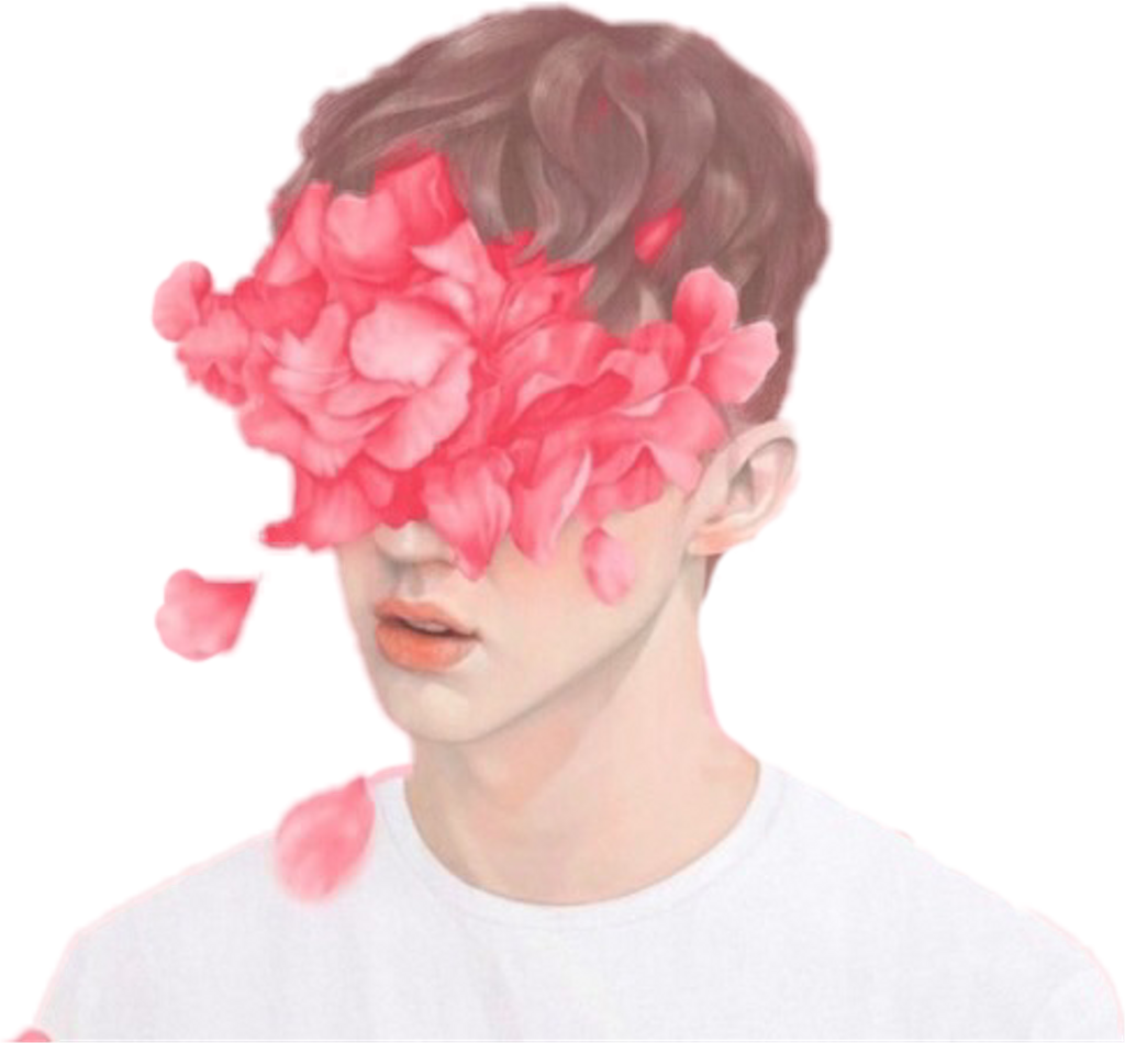 Troye Sticker - Troye Sivan Flower Art (1024x950), Png Download