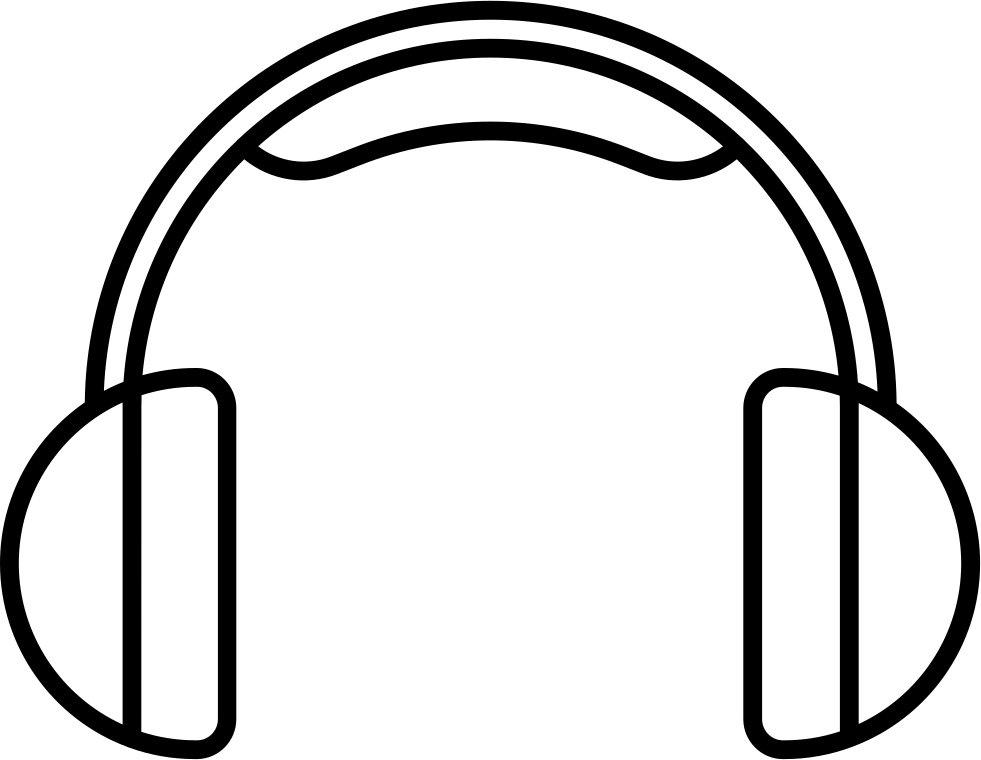 981 X 760 2 - Headphones Doodle (981x760), Png Download