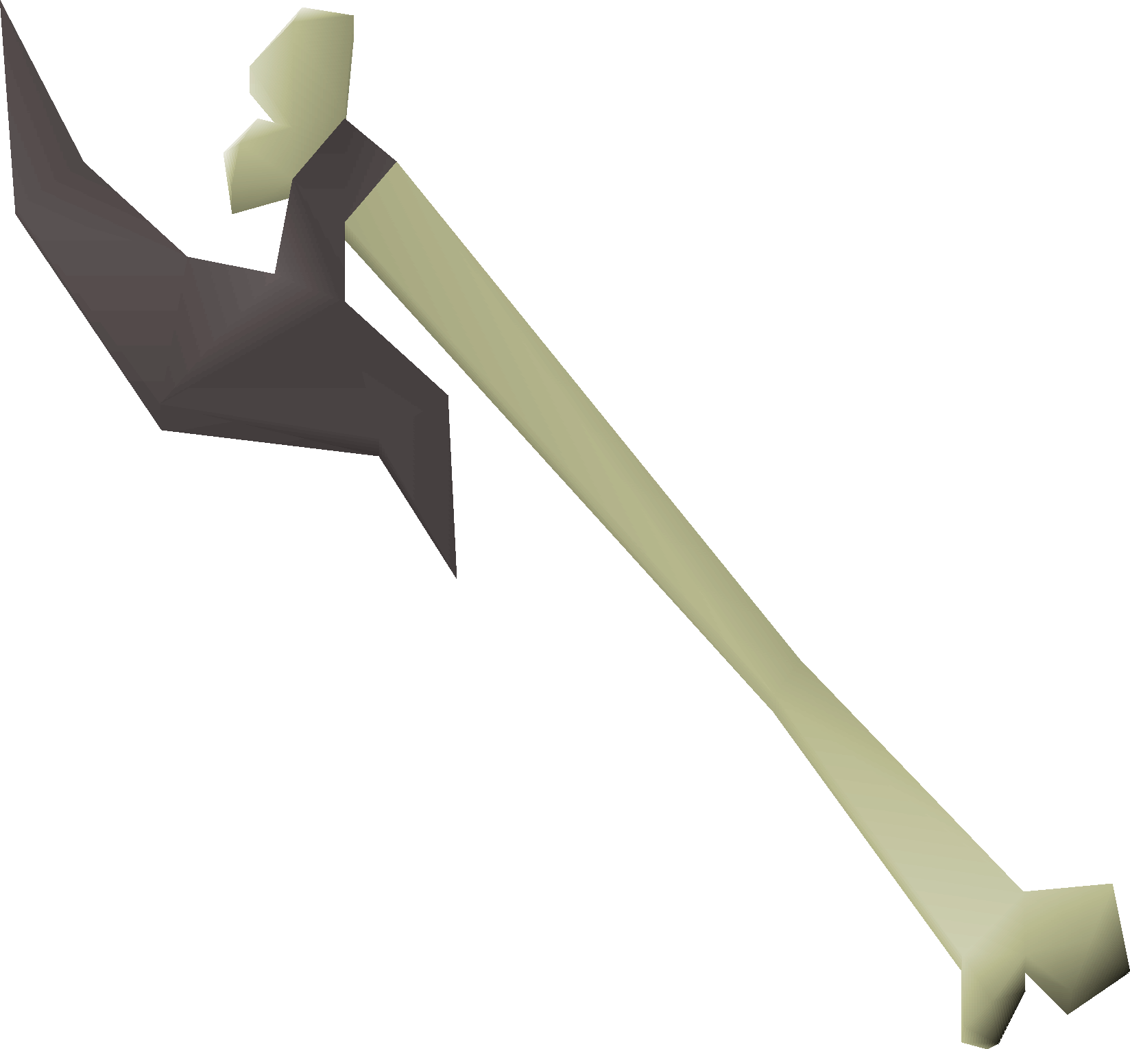 Spear Clipart Poison - Bone Spear (1648x1530), Png Download