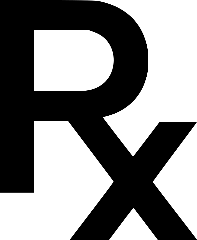 Rx Png - Rx Icon (802x980), Png Download
