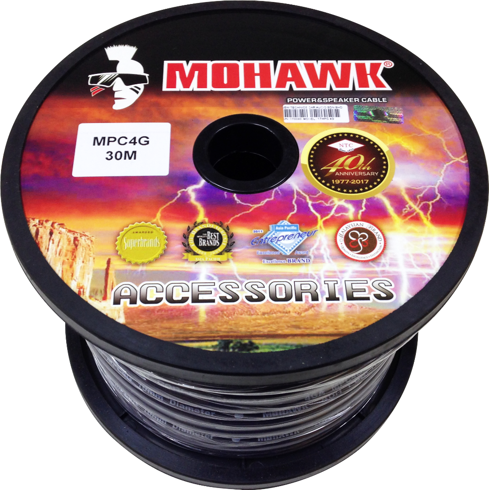 4 Ga Power Cable, 30m - Circle (997x1000), Png Download