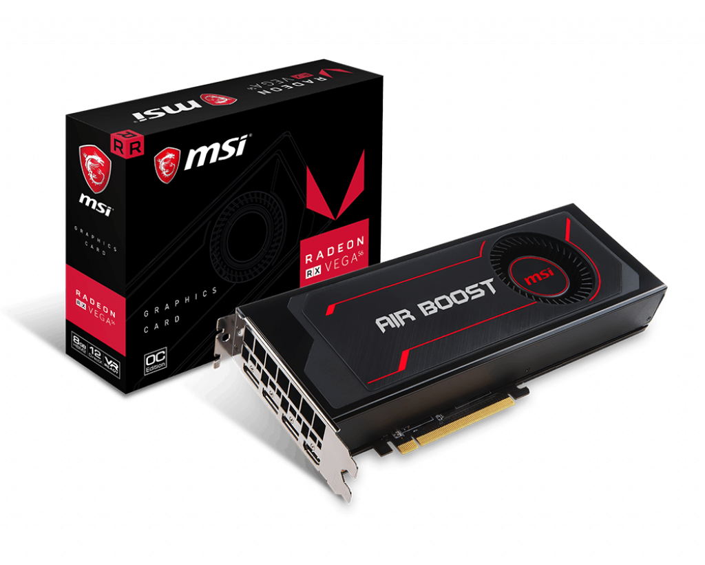 Radeon™ Rx Vega56 Graphics Cards Radeon Rx Vega 56 - Amd Radeon Rx Vega 56 8gb (1024x820), Png Download