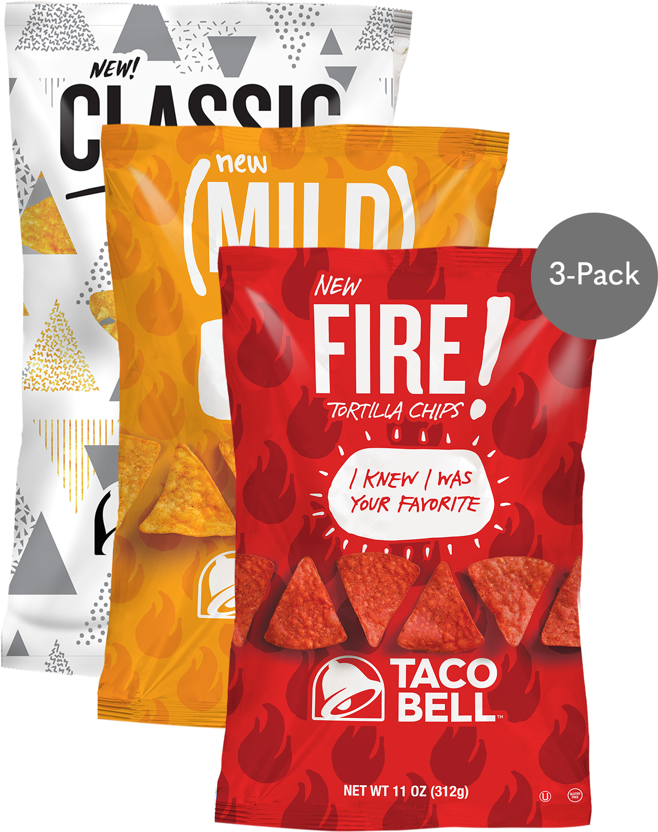 Taco Bell Chips Fire (1392x1952), Png Download