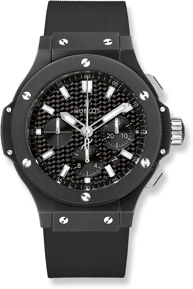 Big Bang Black Magic - Hublot Meca 10 Black Magic (1000x1000), Png Download