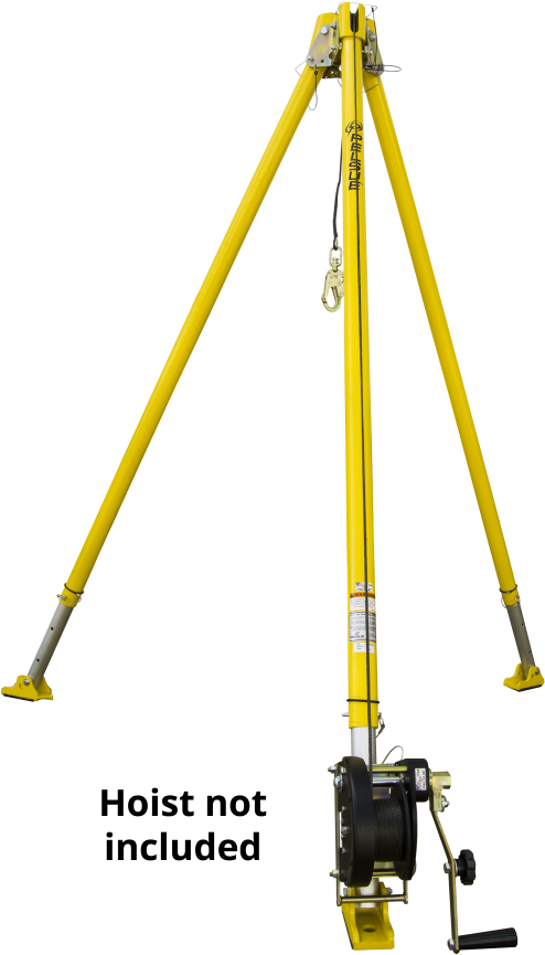 Image Of The Tripod Rescue And Retrieval System - Crane (683x1024), Png Download