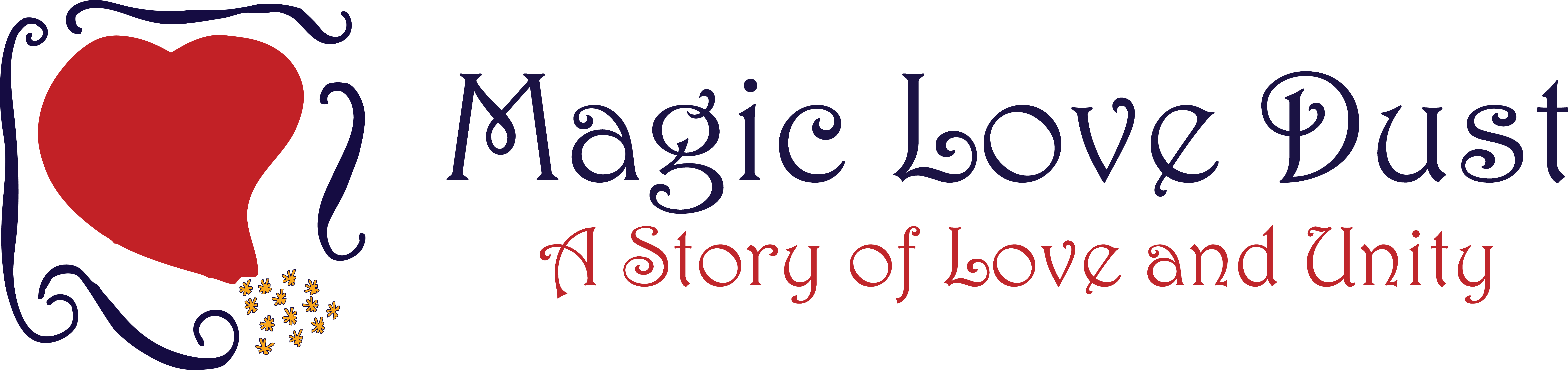 Magic Love Dust - Calligraphy (9246x2182), Png Download