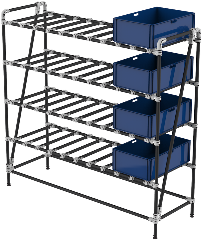 Klt Shelf - Shelf (1822x1024), Png Download
