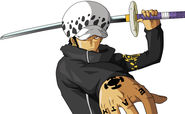 Thumb Image - One Piece Trafalgar Law Png (759x500), Png Download