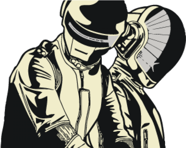 Daft Punk Clipart Line - Daft Punk Live At Fabric (640x480), Png Download