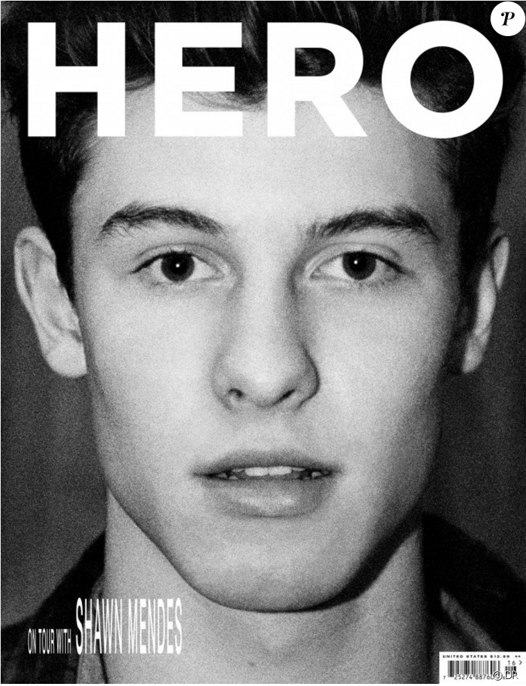 Shawn Mendes Fait La Une Du Magazine Hero, Au Mois - Hero Magazine Charlie Puth (950x987), Png Download