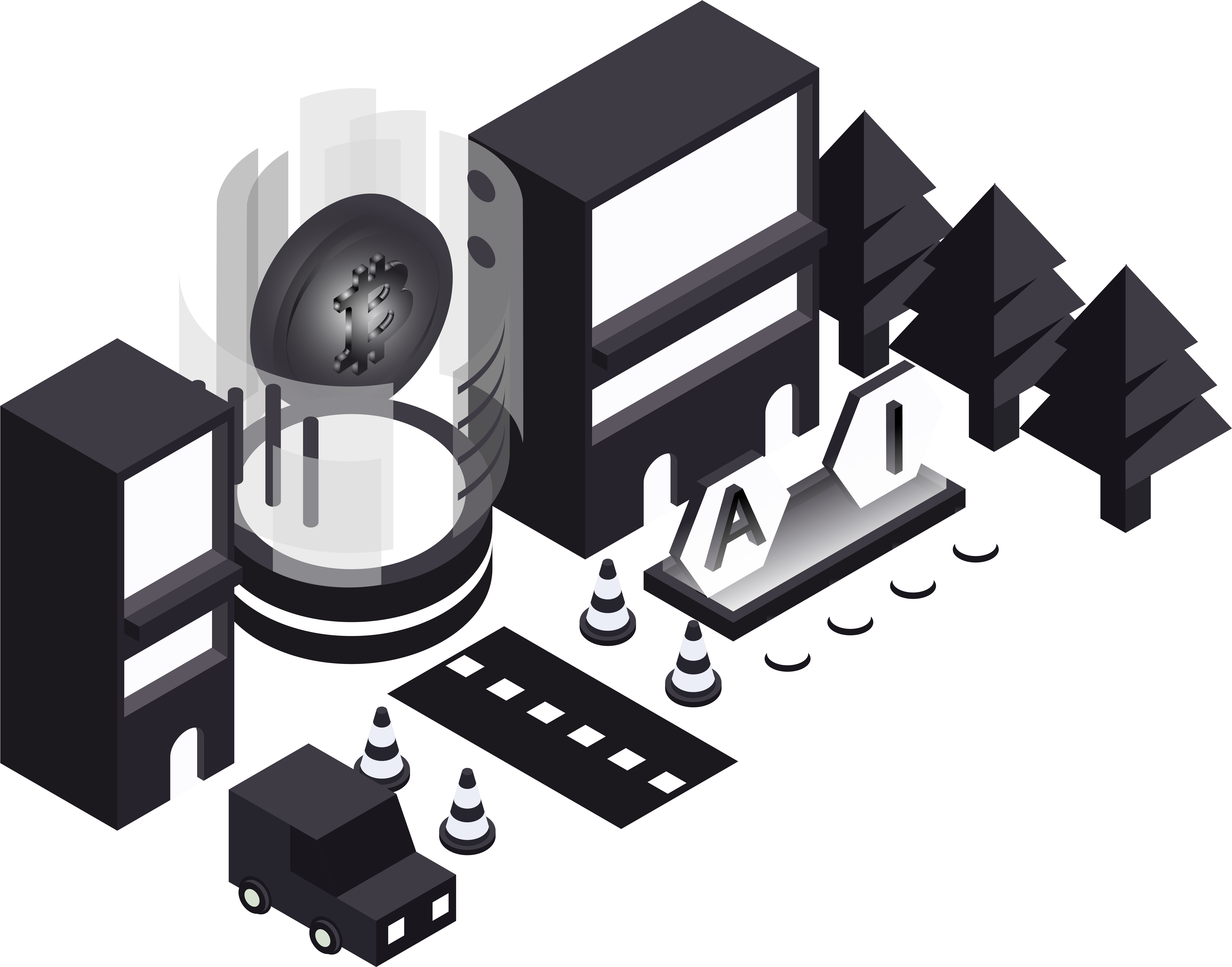 Commercial Vector 2 5d Style Png And Image (8333x8333), Png Download