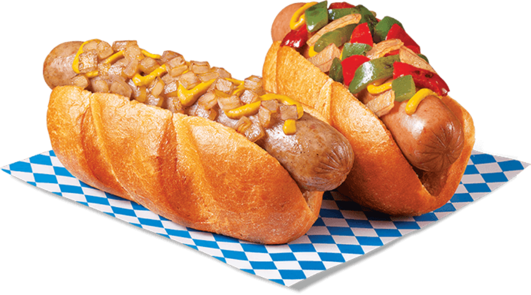 Gourmet Sausage - Wienerschnitzel Hot Dogs No Background (1078x600), Png Download