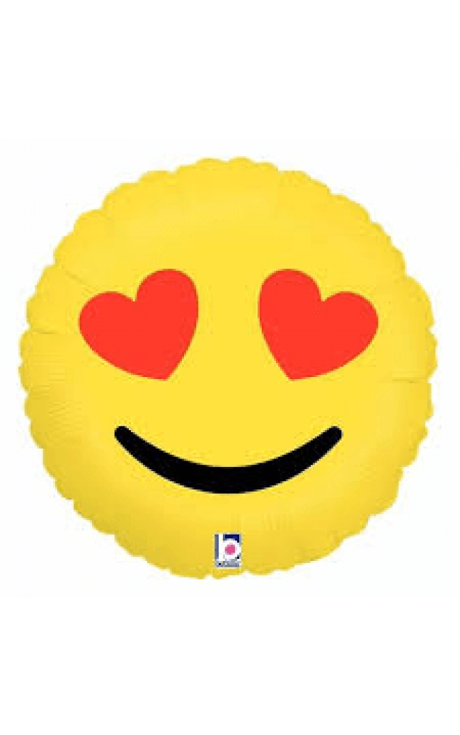 Santa Hat Emoticon Standard Foil Balloon - Smiley Baby (650x1039), Png Download