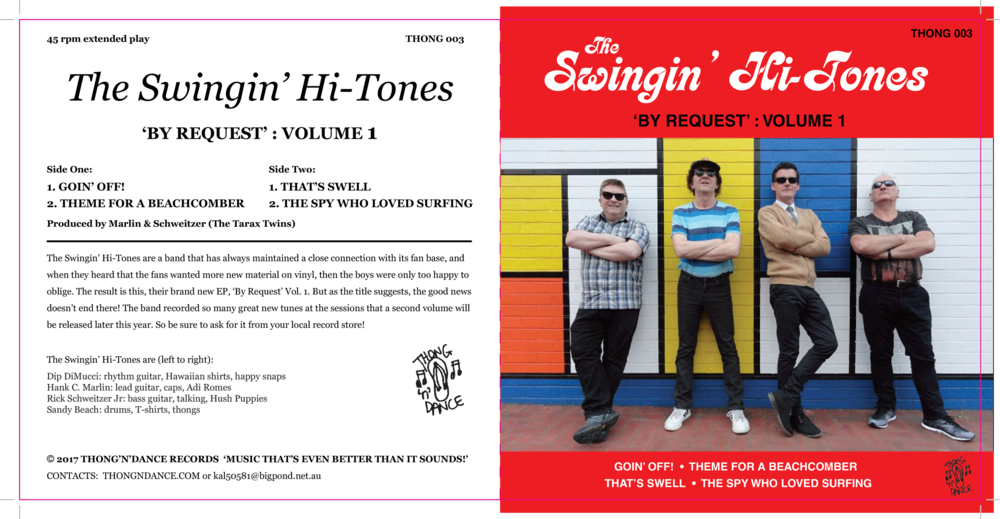 The Swingin' Hi-tones 'by - Flyer (1000x519), Png Download