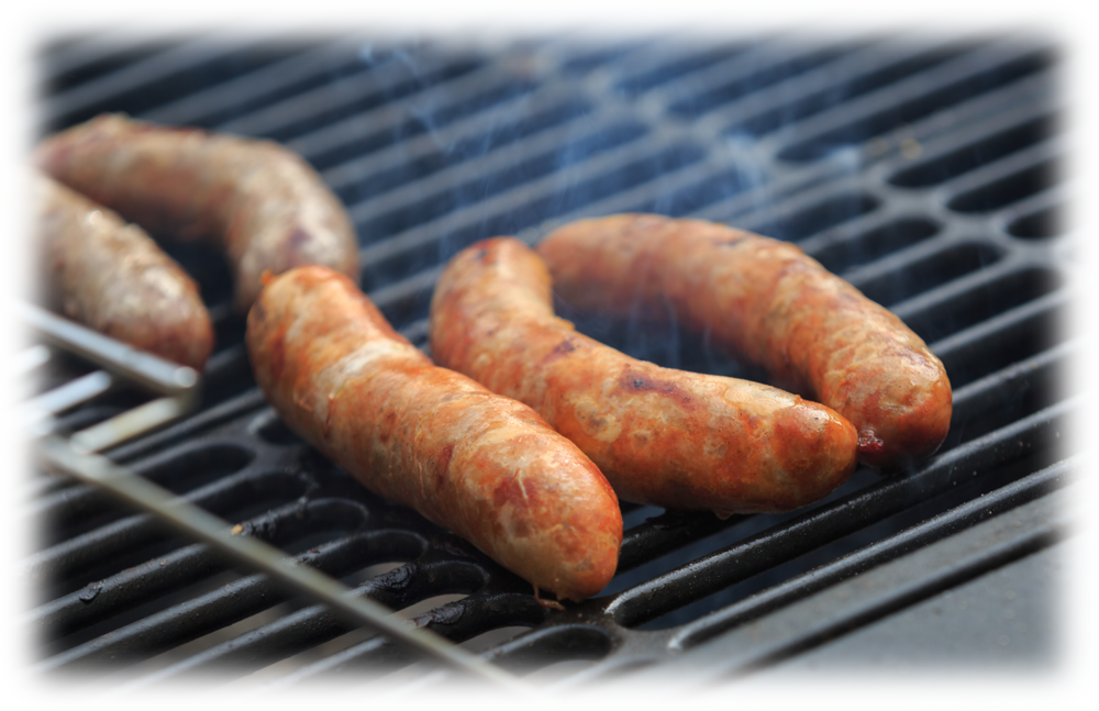 Sausage - Outdoor Grill Rack & Topper (1000x647), Png Download