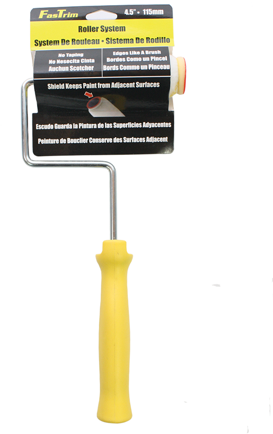 5″ Fixed Handle With Roller - Ping Pong (800x912), Png Download