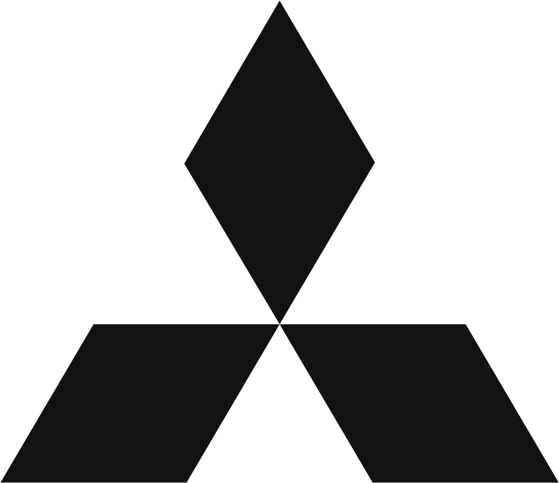 Jan´s Auto - Mitsubishi Logo Black Png (1191x1024), Png Download