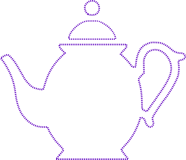Teapot At Vector Clipart Clipart - Teapot (600x518), Png Download
