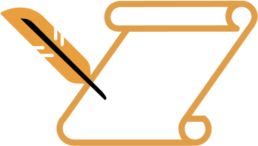 Sherwood Icons Scroll - Sign (1000x587), Png Download