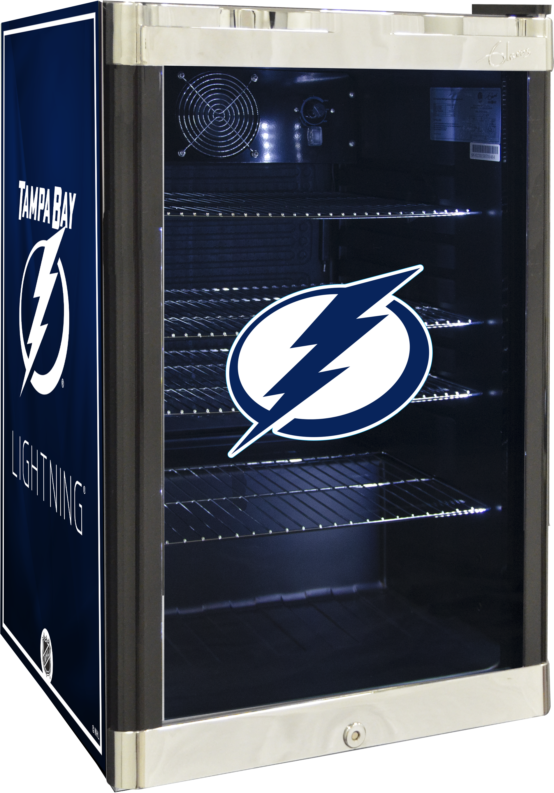 Nhl Refrigerated Beverage Center - Refrigerator (2205x2890), Png Download