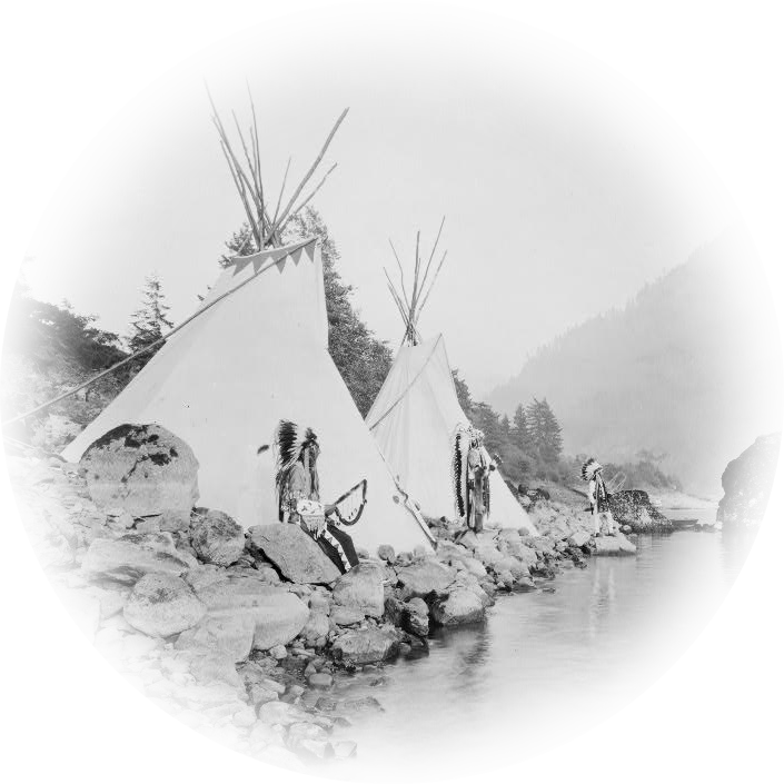 Teepee - Native Americans In The Great Plains (705x705), Png Download