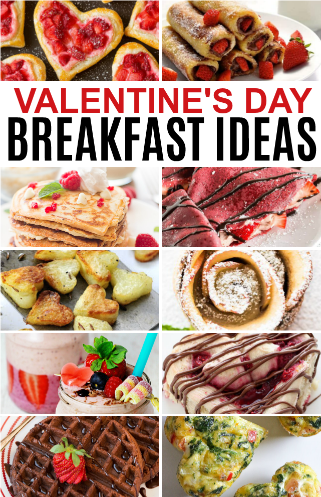 Start Your Valentine's Day Off On A Sweet Note With - Breakfast (650x1000), Png Download