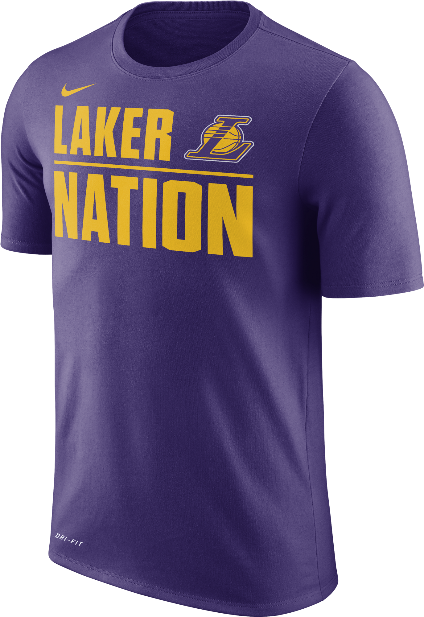 Nike Nba Los Angeles Lakers Dry Tee (2000x2000), Png Download