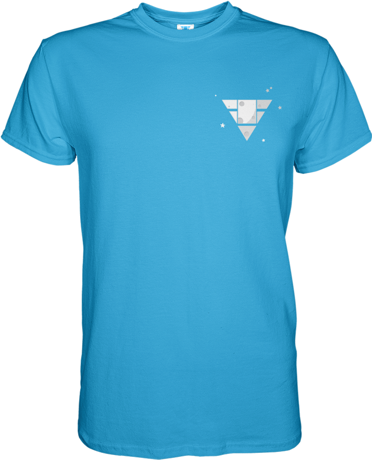 Aporia Customs Starry Night - Gaming T Shirt (1000x1000), Png Download