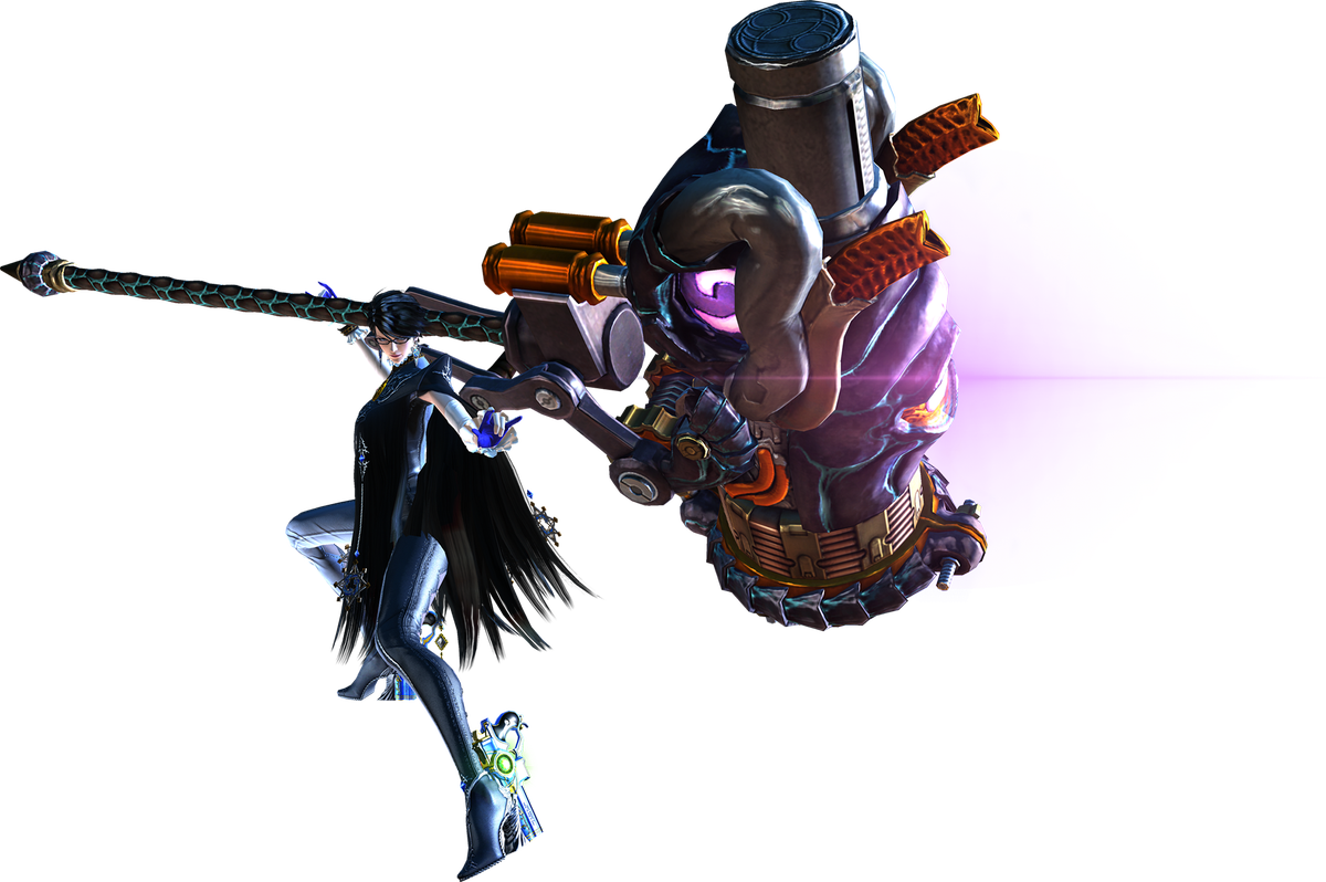 Bayonetta 2 Character Renders - Png Bayonetta (1200x798), Png Download