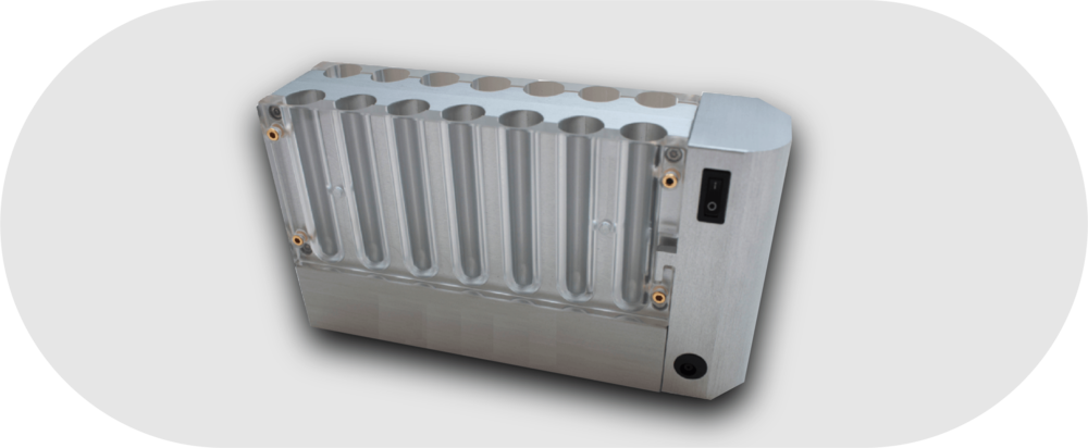 Test Tube Warmer With Battery (1000x412), Png Download