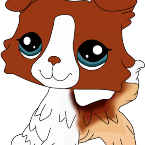 Lps Collie 1542 Drawing (640x480), Png Download