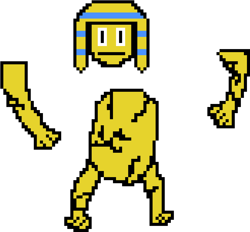 Sphinx - Sphinx Pixel Art (1060x790), Png Download