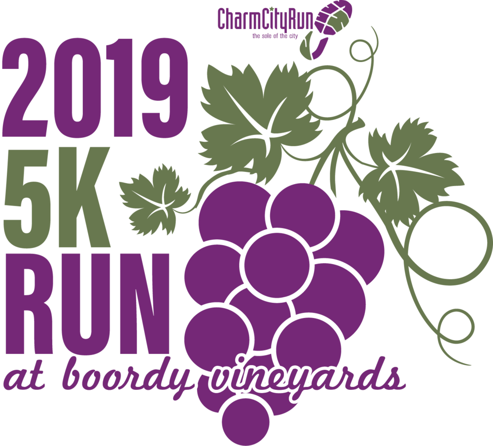Charm City Run 5k At Boordy Vineyards - Charm City Run (1000x906), Png Download
