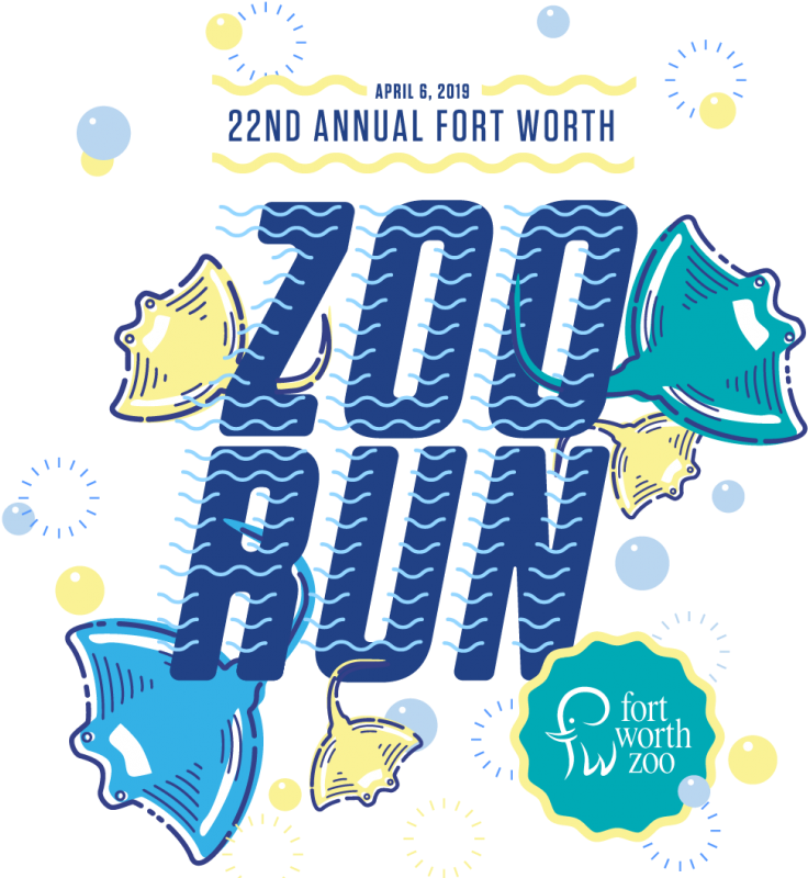 Zoo-run - Fort Worth Zoo (799x813), Png Download