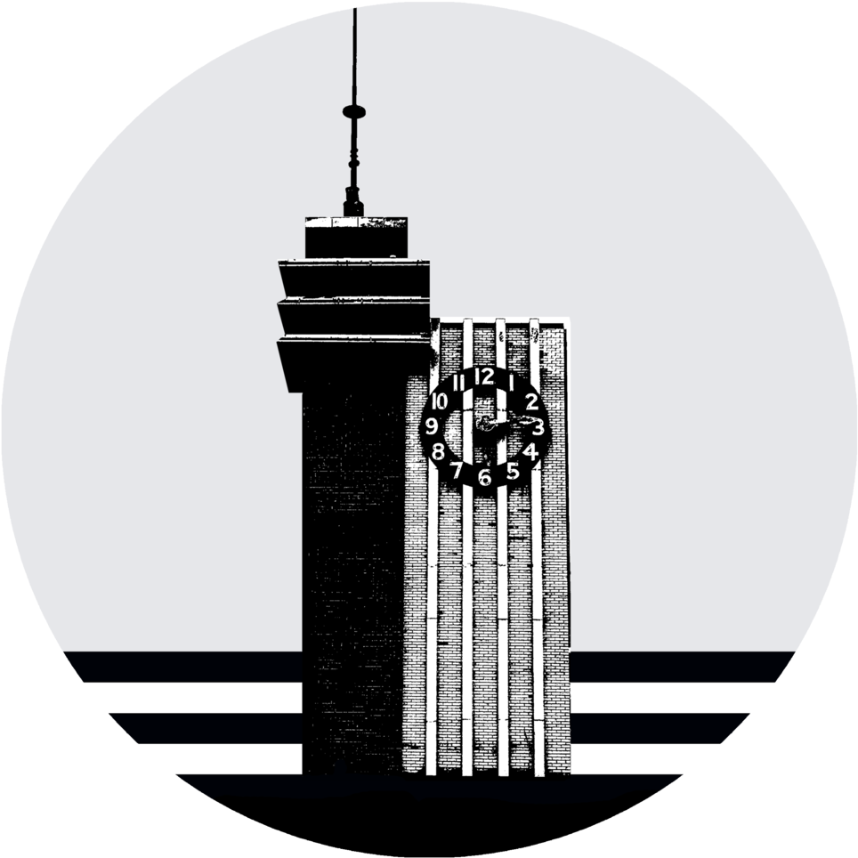 Drugstorekcclocktower - Illustration (1000x1072), Png Download
