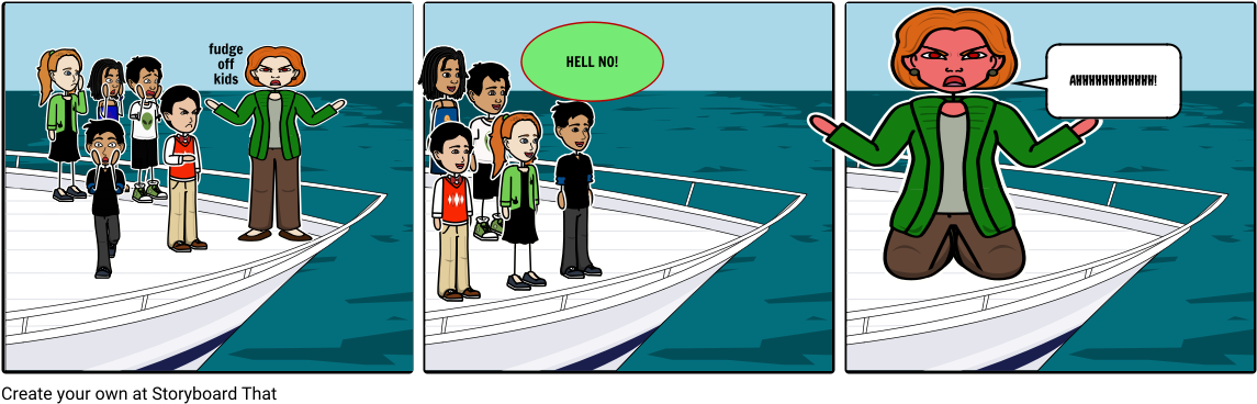 Angry Grandma - Cartoon (1164x385), Png Download