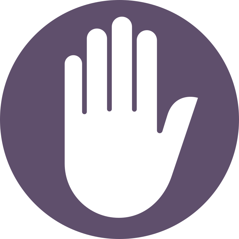 Hand Palm Png - Clip Art Palm Of Hand (800x800), Png Download