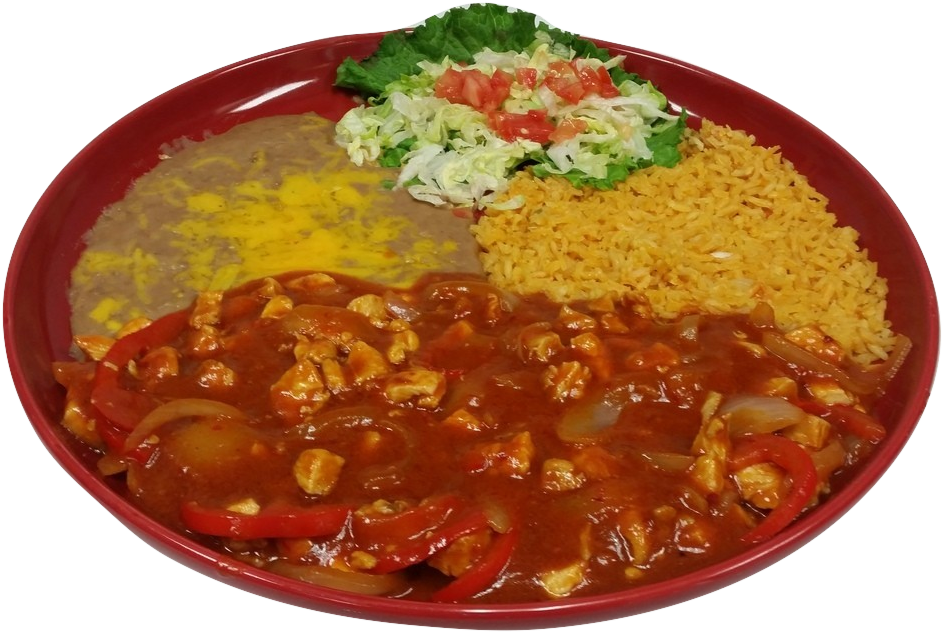 Pollo A La Diabla - Rice And Curry (1035x693), Png Download