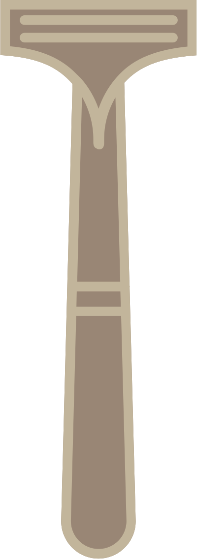 Barber Shaving Icon - Chair (400x1134), Png Download