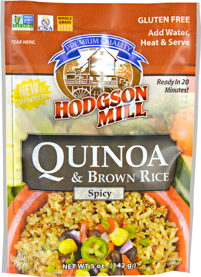 Quinoa & Brown Rice - Hodgson Mills Quinoa (1000x1000), Png Download
