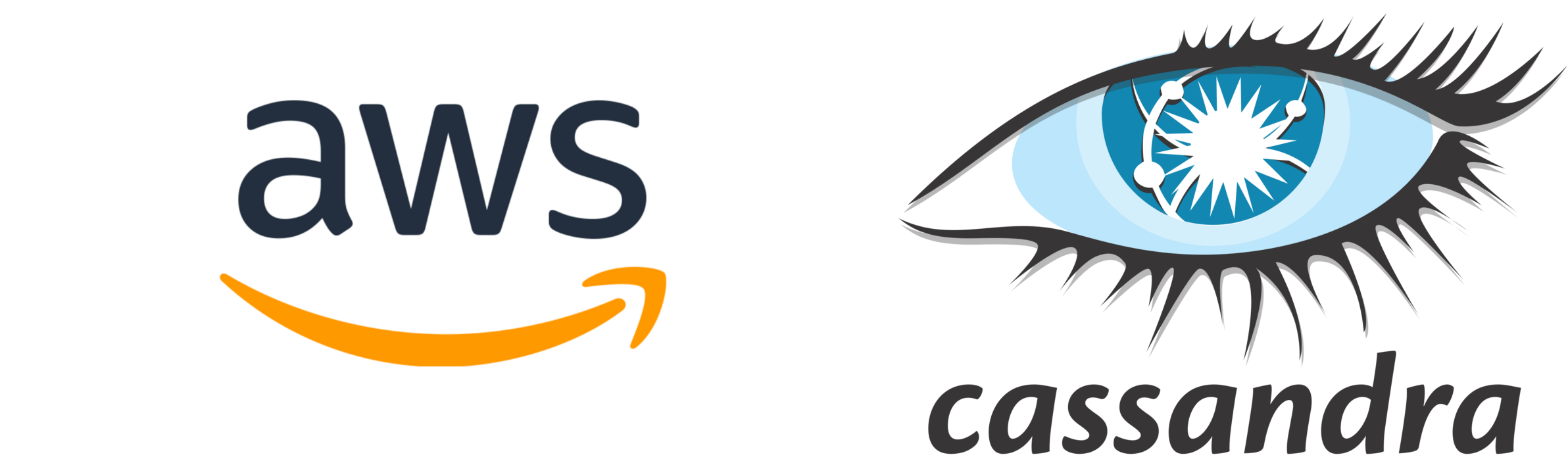 How To Create A Simple Cassandra Cluster On Aws - Cassandra Db (2400x706), Png Download