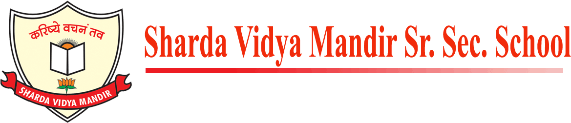 Best School In Bhopal - Sharda Vidya Mandir Bhopal Logo (1187x271), Png Download