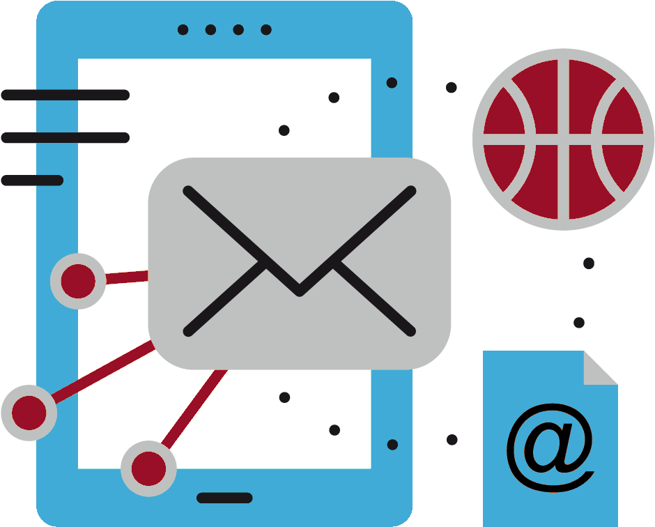 Email Marketing - Diagram (1067x1067), Png Download