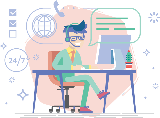 Customer Success - Cartoon (750x550), Png Download