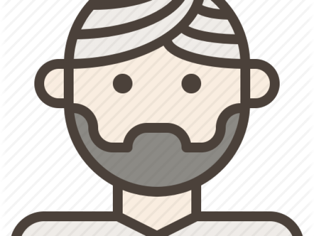 Sikh Turban Clipart Indian - Icono Secuestro (640x480), Png Download