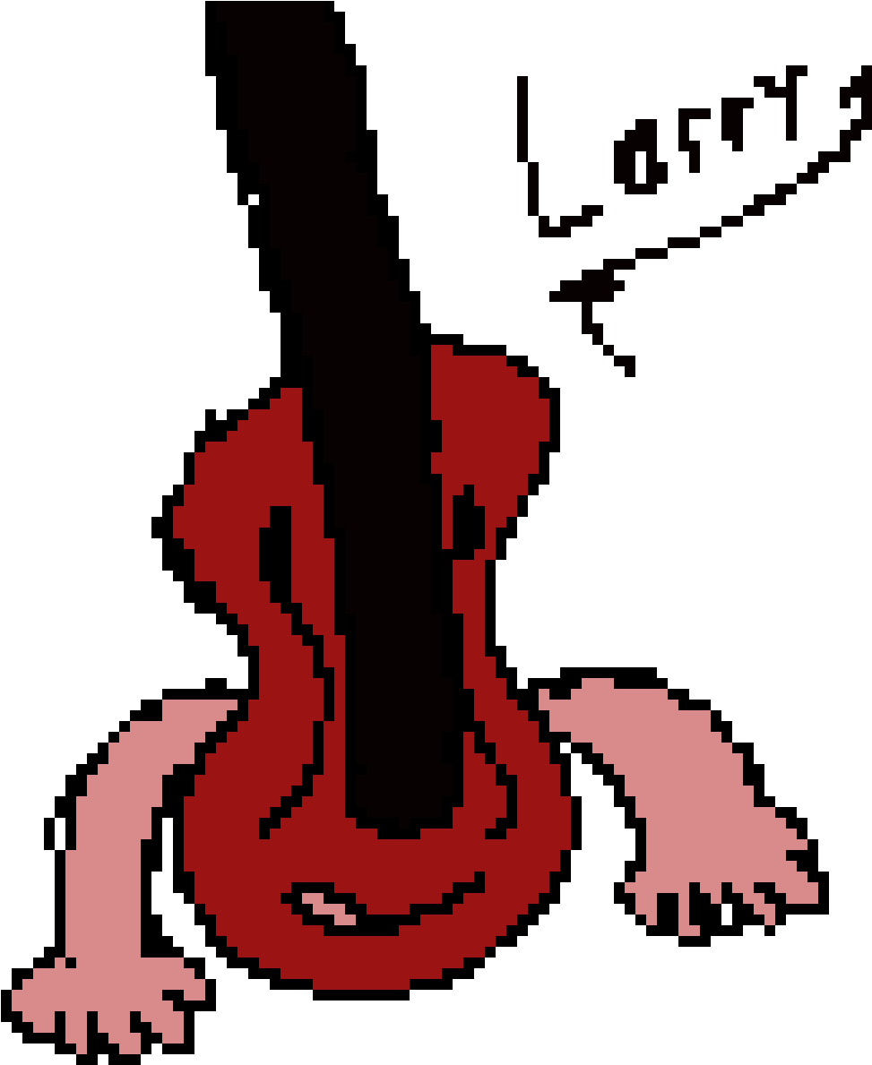 Larry The Sitar - Illustration (1200x1200), Png Download