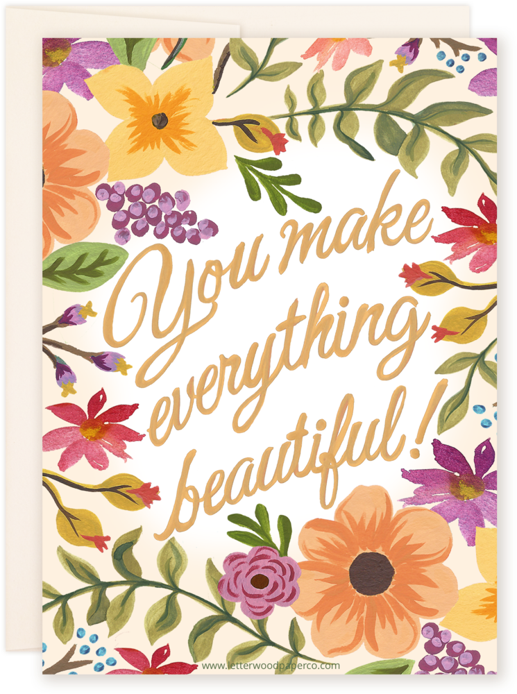 Thank You - Greeting Card (1024x1024), Png Download