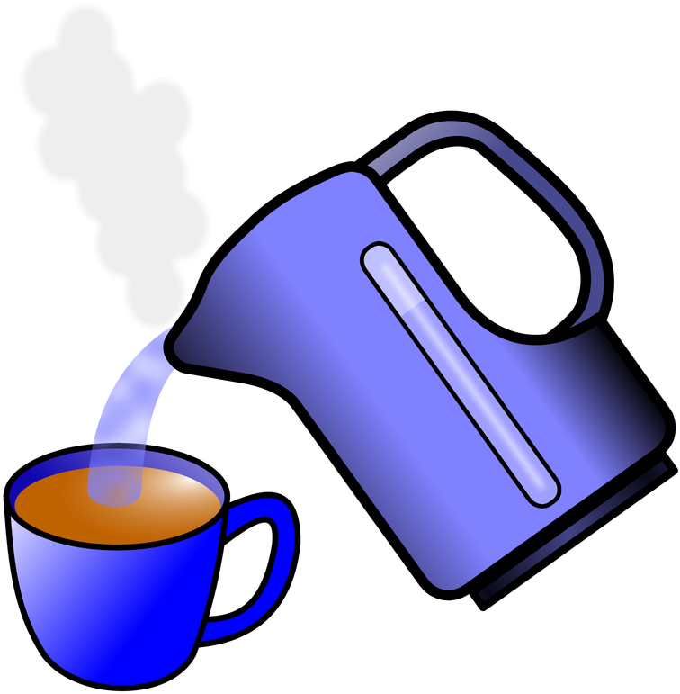800 X 800 1 - Kettle And Cup Clipart (800x800), Png Download