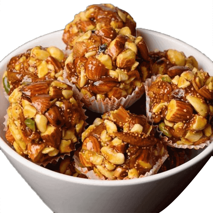 Ajanta Sweets Dry Fruit Laddu - Dried Fruit (700x700), Png Download