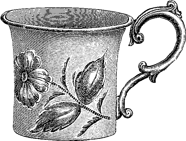 How Lovely To Have Some Hot Tea In This Beautiful Tea - Sketch (862x681), Png Download
